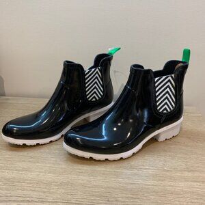 Cougar Kensington Chelsea Rain Boots Glossy Black (Brandnew) - US Size 7